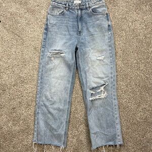 PacSun 90s Boyfriend women’s jeans 29 waist, cut to 25.5 inseam